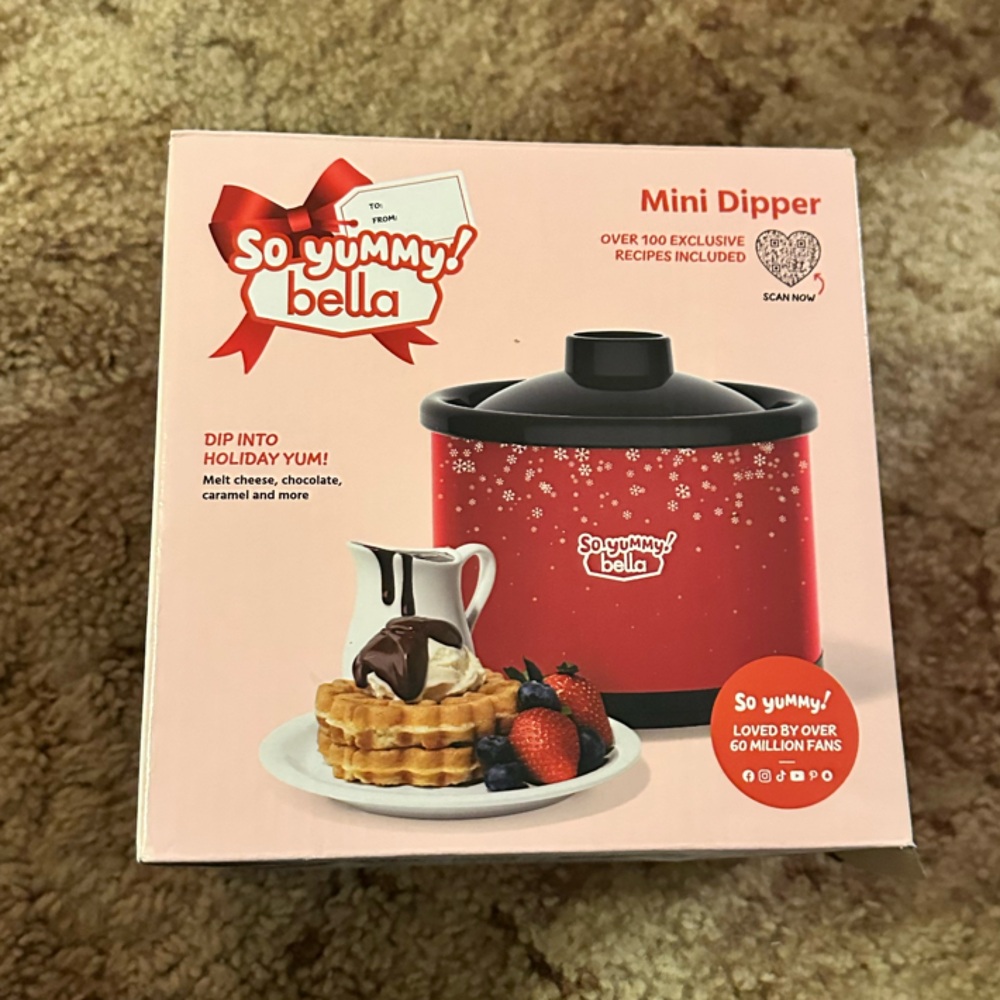 Red and Black Mini Dipper for Party